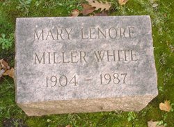 Mary Lenore <I>Miller</I> White 