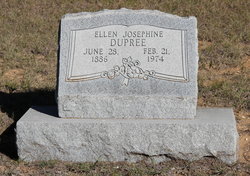 Ellen Josephine “Josie” <I>Barnes</I> Dupree 