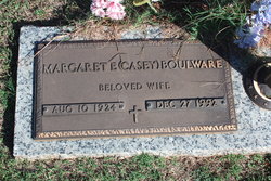 Margaret E. <I>Casey</I> Boulware 