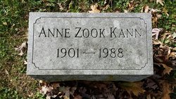 Anne <I>Rohrer</I> Zook - Kann 