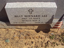 Billy Bernard “Bill” Lee 