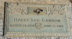 Harry Lee Cannon 