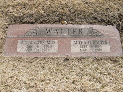 Altha <I>Halliday</I> Walter 