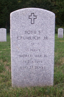 Boyd S Crumlich Jr.