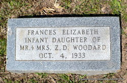 Frances Elizabeth Woodard 
