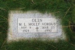 Marjorie Lynnette “Molly” <I>Vorous</I> Olin 
