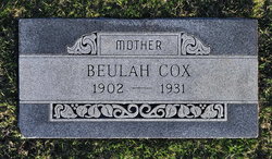 Beulah <I>Fisher</I> Cox 