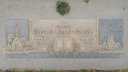 Bertha Louise <I>Brendemuehl</I> Jacobs 