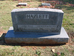 George B McCelland Hazlett 
