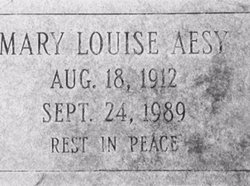 Mary Louise Aesy 