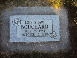 Lois <I>Shaw Curtis</I> Bouchard 