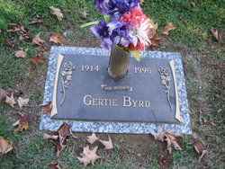 Gertie <I>Carlisle</I> Byrd 