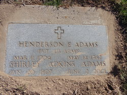 Henderson Edward Adams 