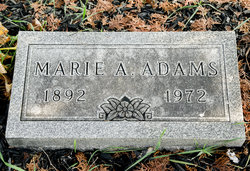 Marie Alma <I>Boyer</I> Adams 