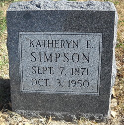 Katheryn E. <I>Mohler</I> Simpson 