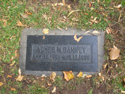 Agnes Montgomery <I>Robinson</I> Barney 