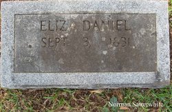 Sarah Elizabeth “Eliza” <I>Parker</I> Daniel 