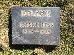 Bernice Margarette <I>Hess</I> Doane 