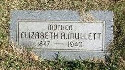 Elizabeth Ann <I>Clucas</I> Mullett 