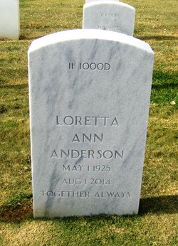 Loretta <I>Webb</I> Anderson 