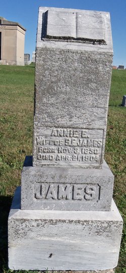 Annie Elizabeth <I>Neighbors</I> James 