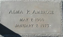Alma Furlough <I>Phelps</I> Ambrose 