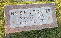 Annie “Hassie” <I>Fordham</I> Groover 
