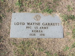PFC Loyd Wayne Garrett 
