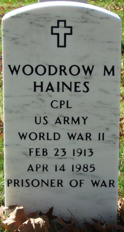 Woodrow M Haines 