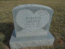 Roberta Akridge 