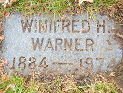 Winifred <I>Holbert</I> Hays Warner 