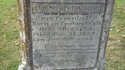 Jane <I>Campbell</I> Denver 
