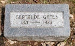 Gertrude <I>Marsh</I> Gates 