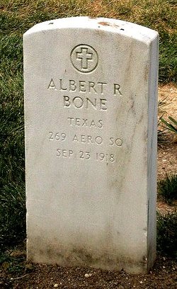 PVT Albert R Bone 