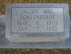 Dezzie Mae <I>Barnes</I> Fortenberry 