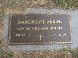 Marguerite <I>Conaway</I> Adkins 