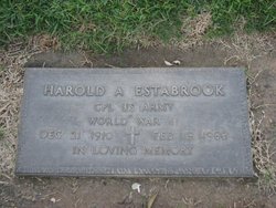 Harold A. Estabrook 