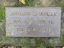 Addeline M Froman 