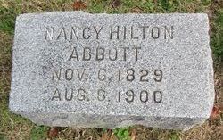 Nancy <I>Hilton</I> Abbott 