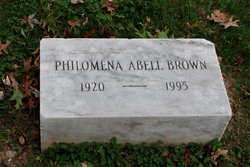 Philomena <I>Abell</I> Brown 