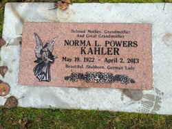 Norma Louise <I>Kahler</I> Powers 