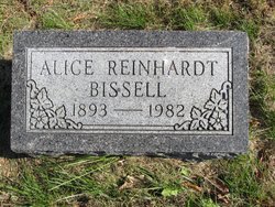 Alice <I>Reinhardt</I> Bissell 