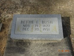 Eugina Elizabeth “Bettie” <I>Davis</I> Bush 