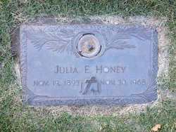 Julia E. <I>Clark</I> Honey 