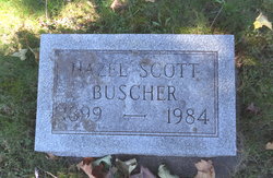 Hazel Alma <I>Scott</I> Buscher 