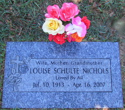 Louise Amanda <I>Schulte</I> Nichols 