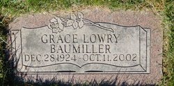 Grace <I>Lowry</I> Baumiller 