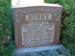 Rose Louisa <I>Jennings</I> Burke 