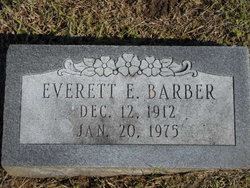 Everett Elwood Barber 