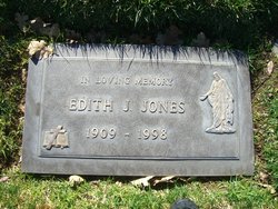 Edith J <I>Wyatt</I> Jones 